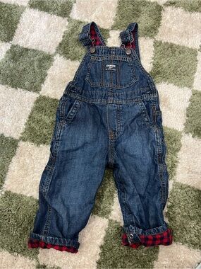 OshKosh B'gosh Kids Denim Lined Overalls